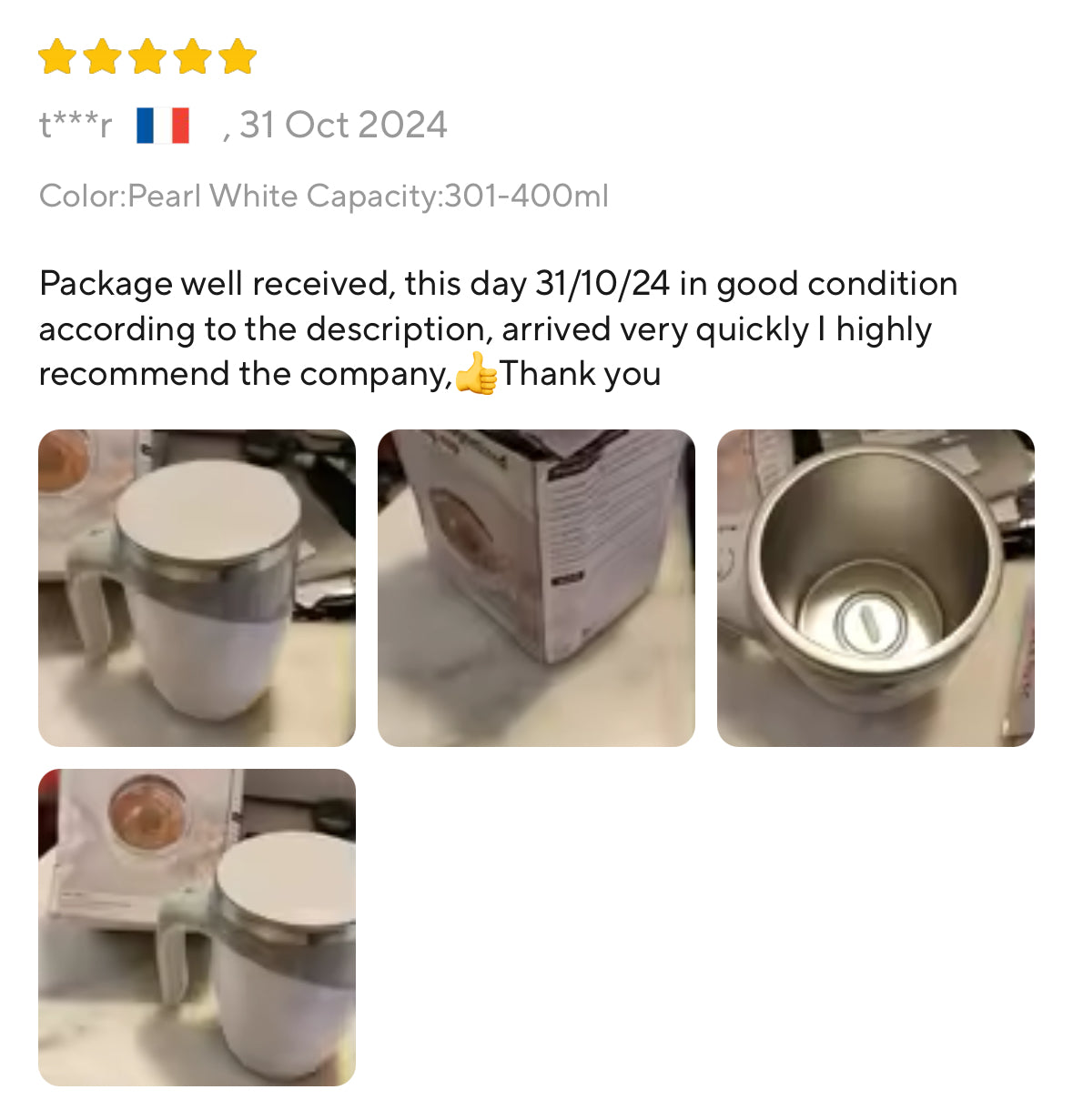 Stirring cup